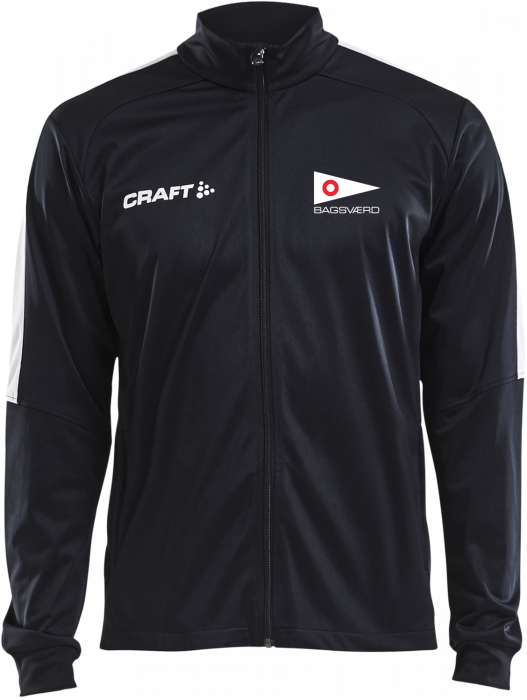 Craft - Progress Jacket Youth - Zwart & wit