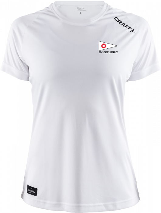 Craft - Bagsværd Roklub Trænings T-Shirt Dame - Hvid