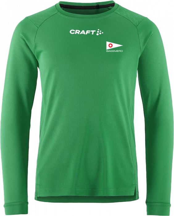 Craft - Bagsværd Roklub Ls Training T-Shirt Kids - Team Green