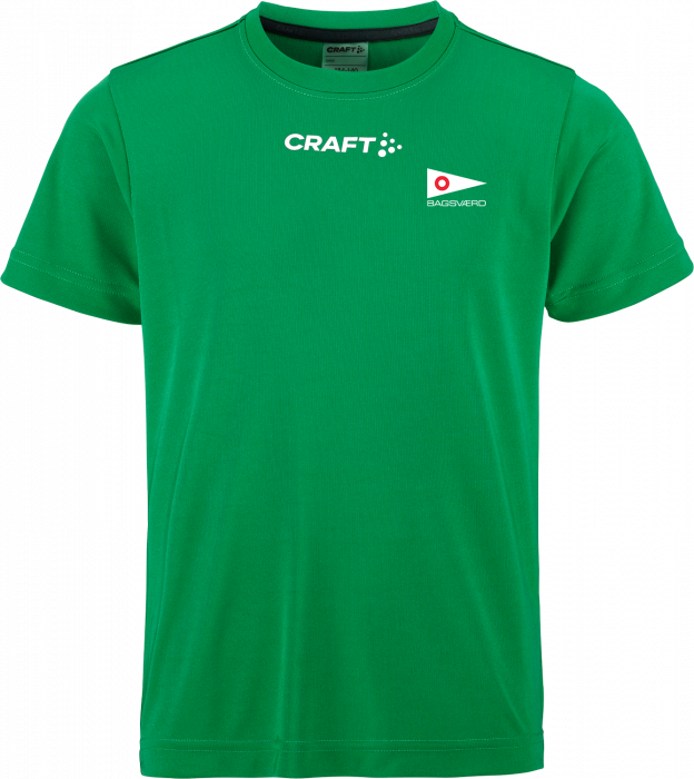 Craft - Bagsværd Roklub Trænings T-Shirt Børn - Team Green